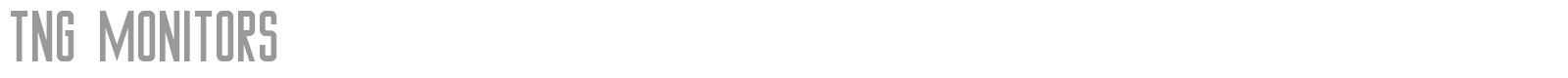 TNG Monitors font preview
