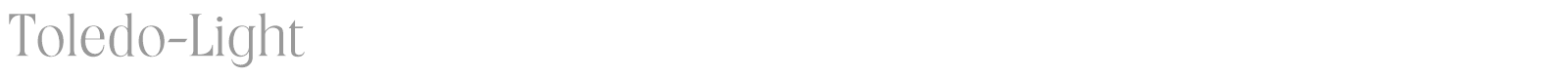 Toledo-Regular font preview