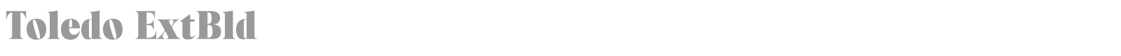 Toledo font preview