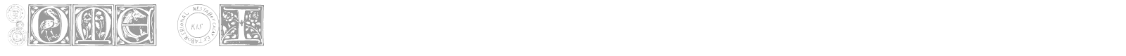 Tome Pi font preview