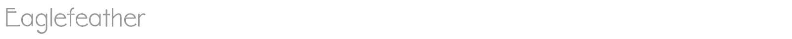 Eaglefeather font preview