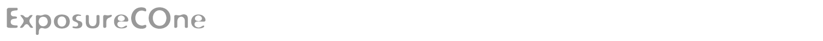 ExposureCOne font preview