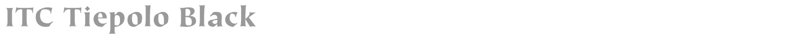 ITC Tiepolo font preview