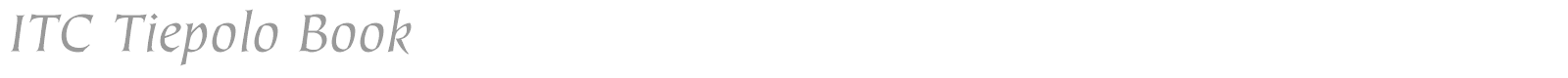 ITC Tiepolo font preview