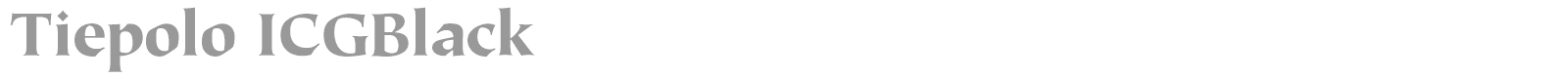 ITC Tiepolo font preview