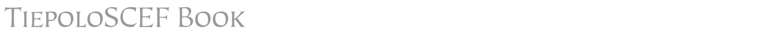 ITC Tiepolo font preview