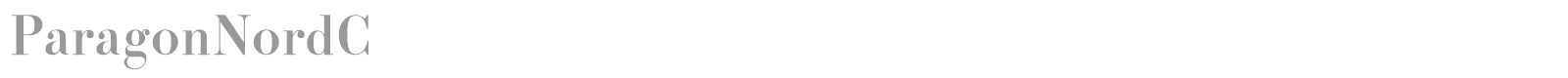 ParagonNordCTT font preview