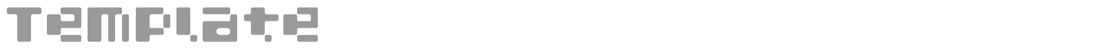Template font preview
