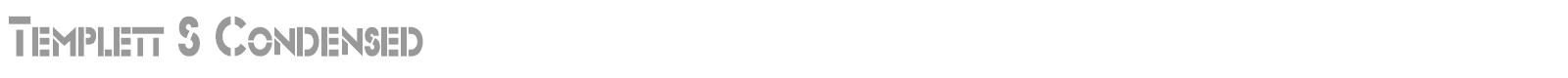 Templett font preview