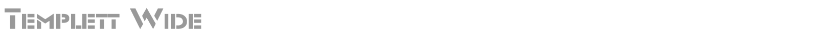 Templett font preview