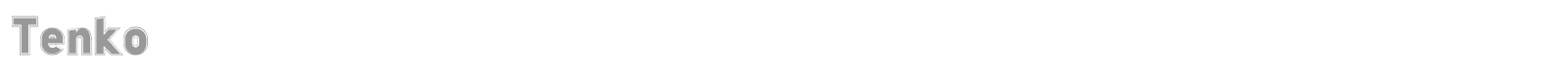Tenko font preview