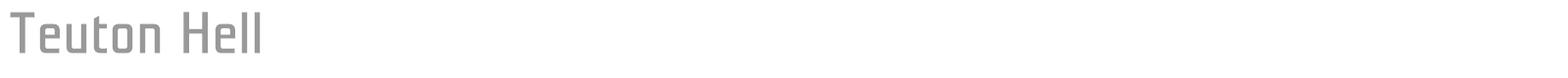 Teuton Fett font preview