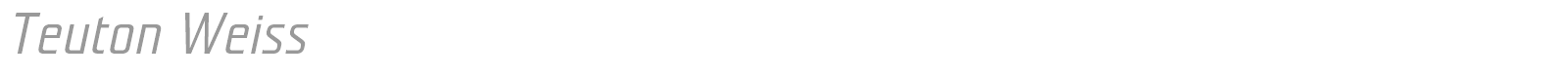 Teuton Fett font preview
