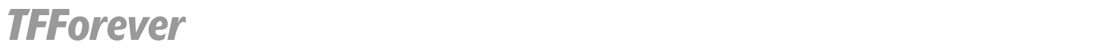 TFForever font preview