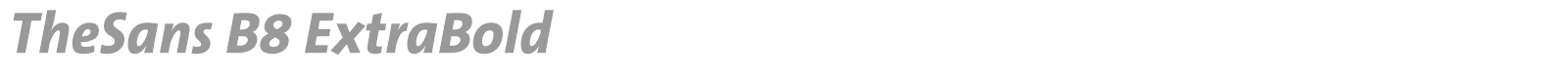 TheSans font preview
