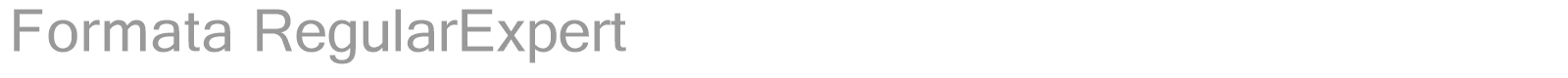 Formata font preview