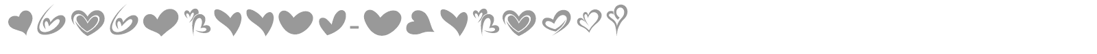 fotograami-hearts01 font preview