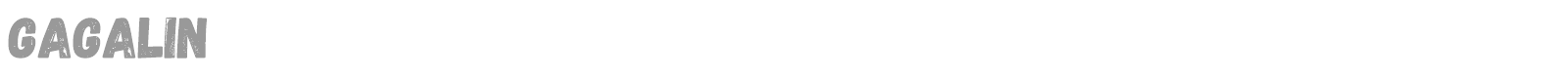Gagalin font preview