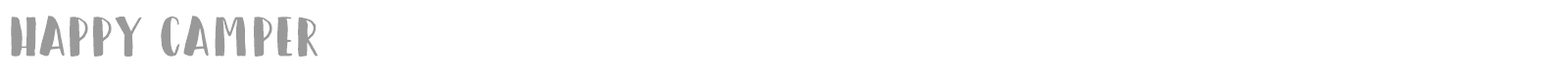 Happy Camper font preview