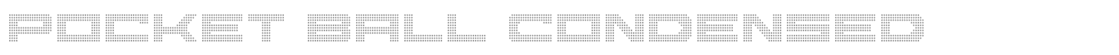 Pocket Ball Leftalic font preview