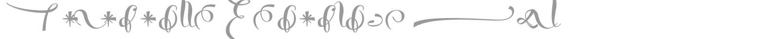 Salamander Ornaments Bold font preview