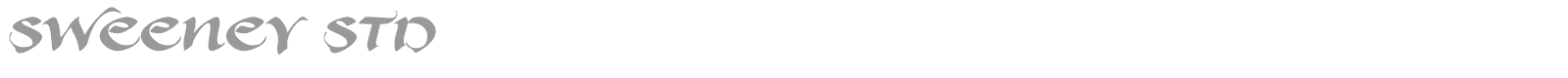 Sweeney Std font preview