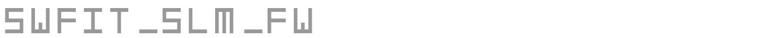 swfit_slm_fw font preview