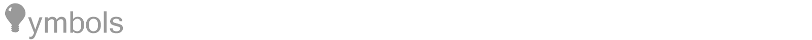 Symbols font preview