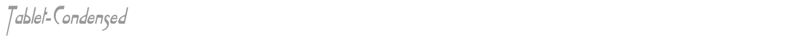 Tablet font preview