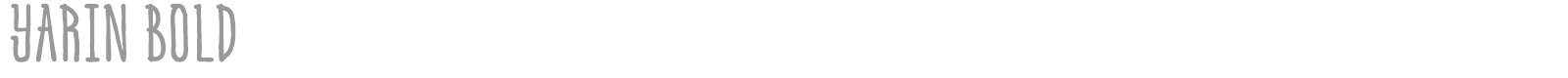 Yarin font preview
