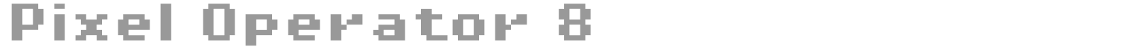 Pixel Operator SC font preview