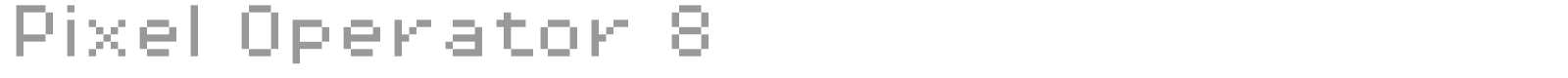 Pixel Operator SC font preview