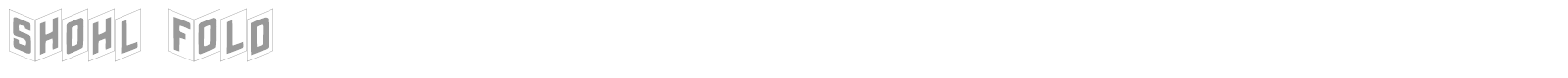 Shohl-Fold font preview