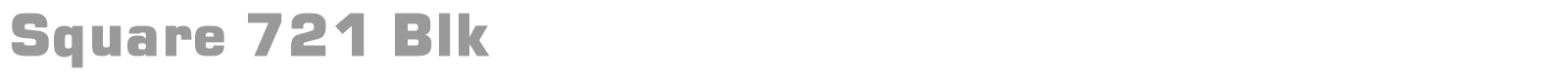 Square 721 Blk font preview