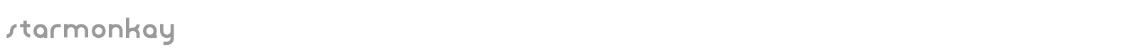 Starmonkey font preview