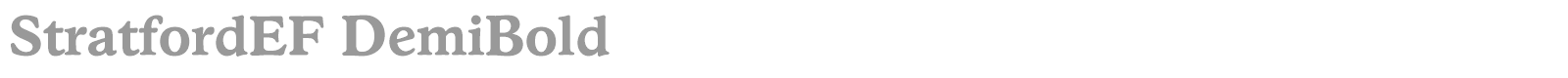 Stratford-Regular font preview