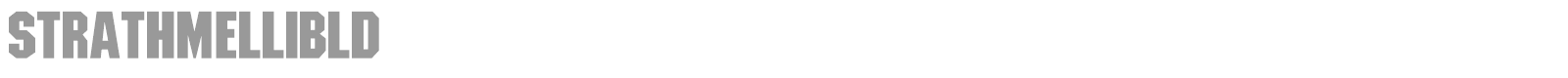 StrathmelliBld font preview