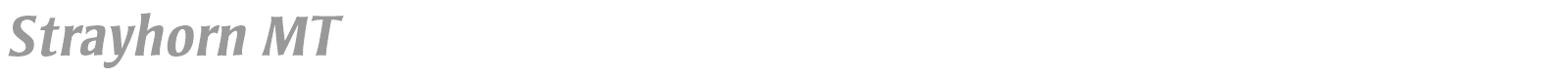 Strayhorn MT font preview