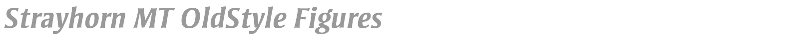 Strayhorn MT font preview