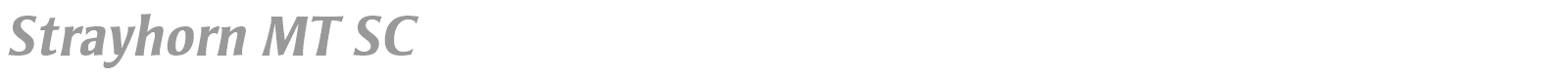 Strayhorn MT font preview