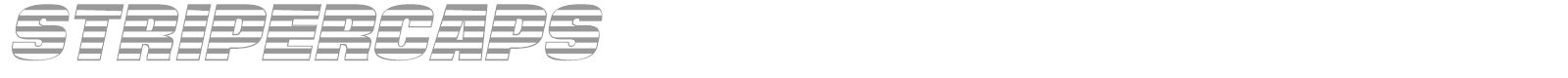 StriperCaps font preview