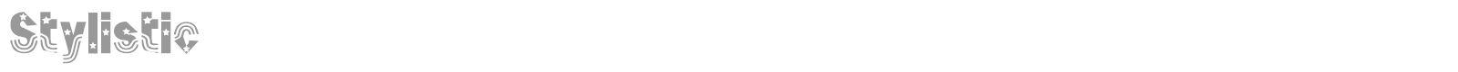 Stylistic font preview