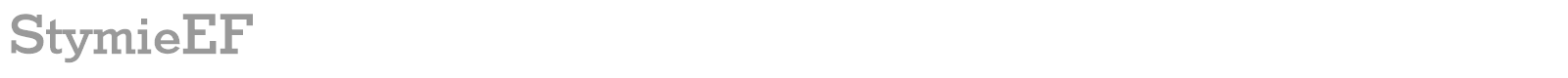 Stymie XBdCn BT font preview