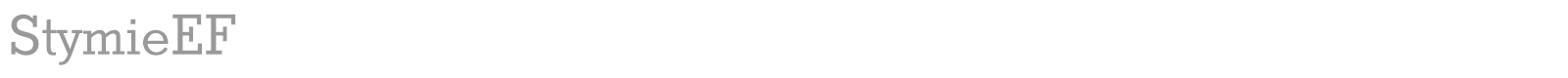 Stymie XBdCn BT font preview