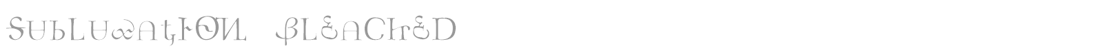 Subluxation font preview