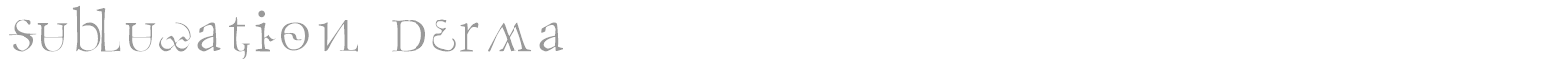 Subluxation font preview