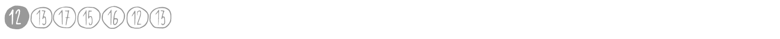 Scribynumbers font preview