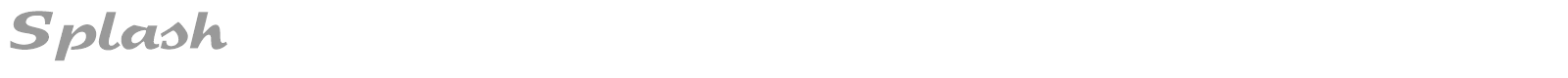 Splash font preview