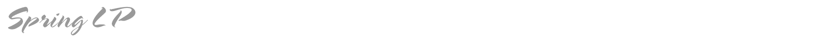Spring LP font preview