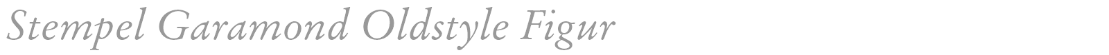Stempel Garamond font preview